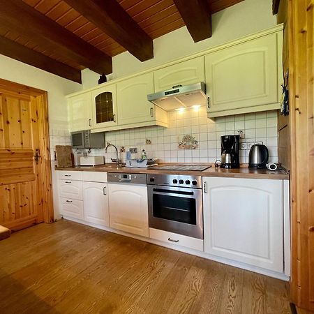 בורג Ferienwohnung Zum Heuschober מראה חיצוני תמונה