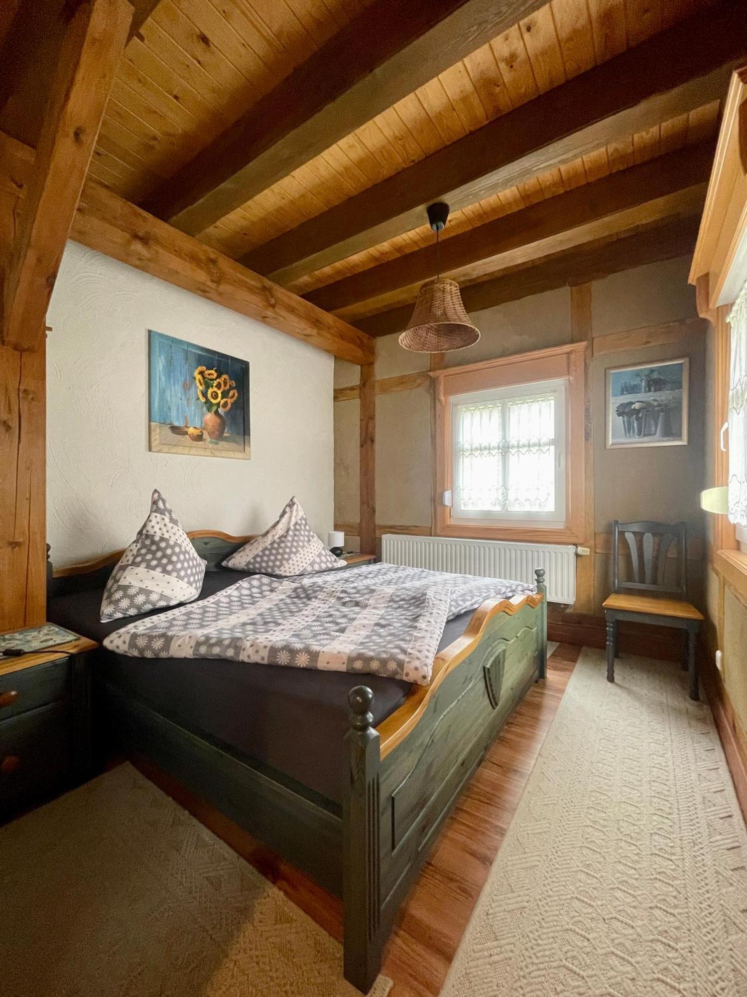 בורג Ferienwohnung Zum Heuschober מראה חיצוני תמונה