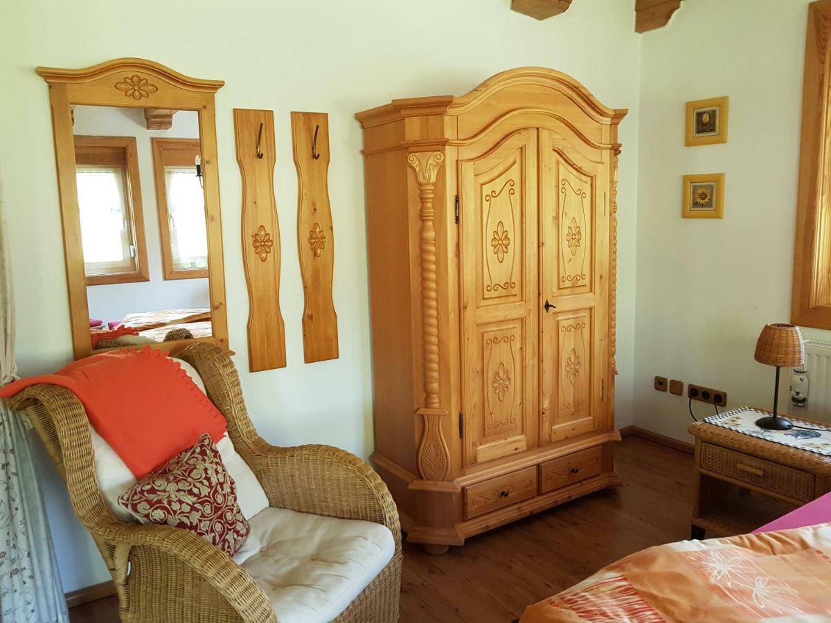 בורג Ferienwohnung Zum Heuschober מראה חיצוני תמונה