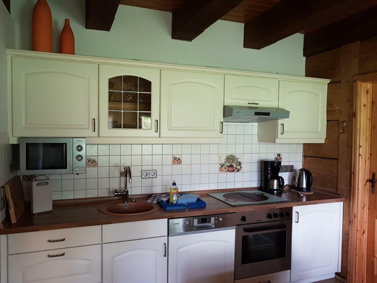 בורג Ferienwohnung Zum Heuschober מראה חיצוני תמונה