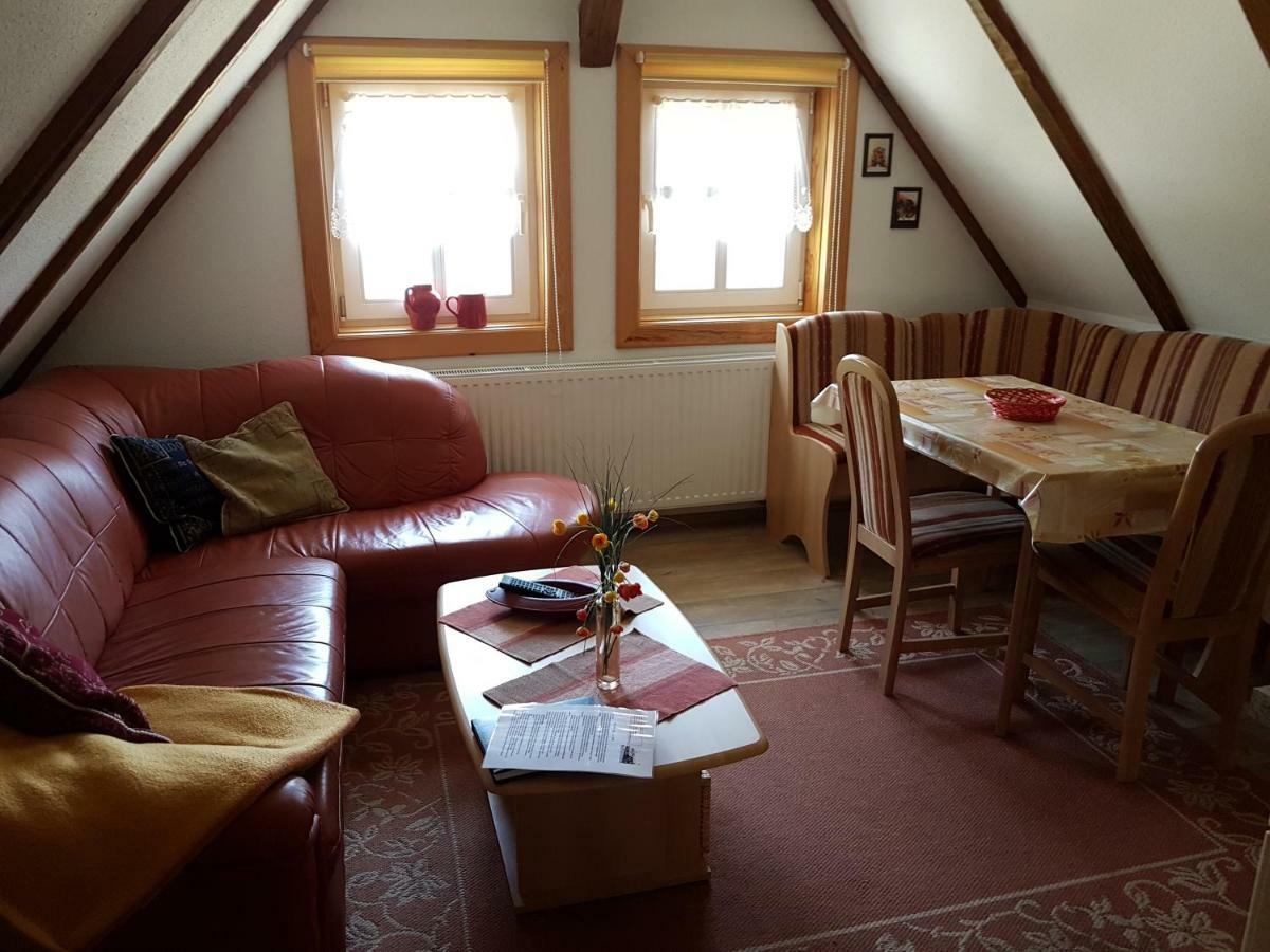 בורג Ferienwohnung Zum Heuschober מראה חיצוני תמונה