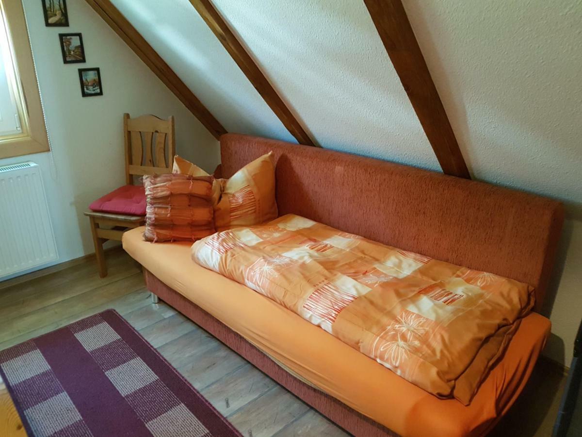 בורג Ferienwohnung Zum Heuschober מראה חיצוני תמונה